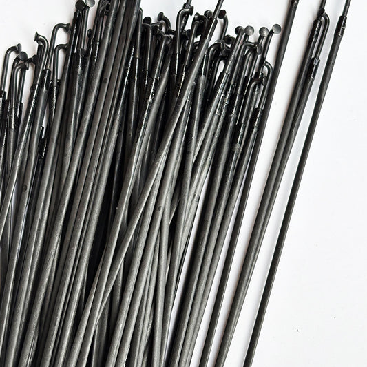 J-bend carbon spoke close-up - 2.8g lightweight | BikeCarbonParts