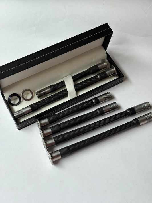 Carbon Thru Axle Road Bicycle Wheel Axle 12x100 mm/12x142 mm