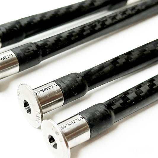 Carbon Thru Axle 30g Road Bike Axles 142x12 / 100x12