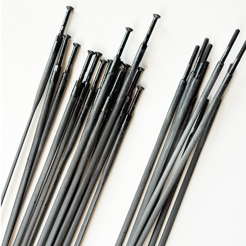 Road bike carbon spoke detail - 2.6g lightweight | BikeCarbonParts