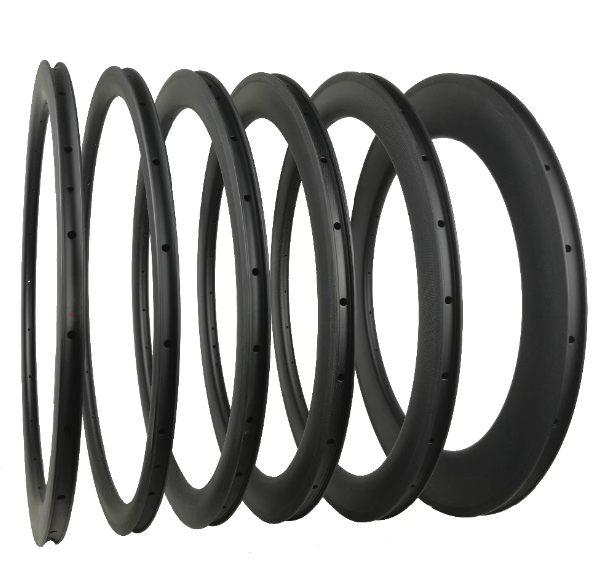 700C road bike carbon fiber rim, 30mm wide, 325 g